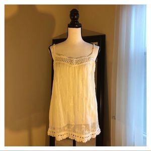 LUCKY BRAND | Spaghetti Strap Tank | Size Large